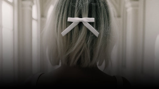 bridal hair bow