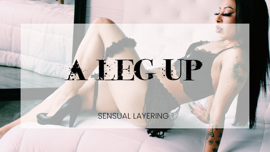 The Power of Sensual Layering with Feminine Leg Garters