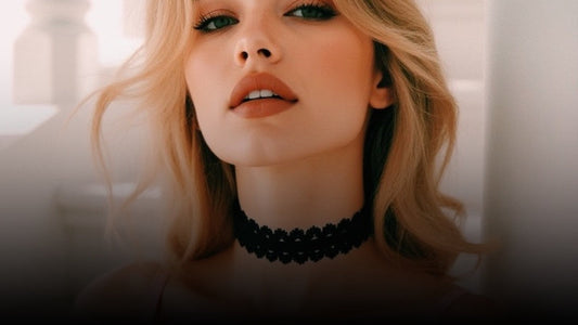 Jewelry Gift Lingerie on Blonde