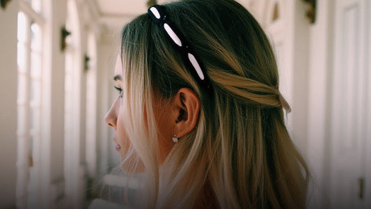Pink Adult Bow Headband