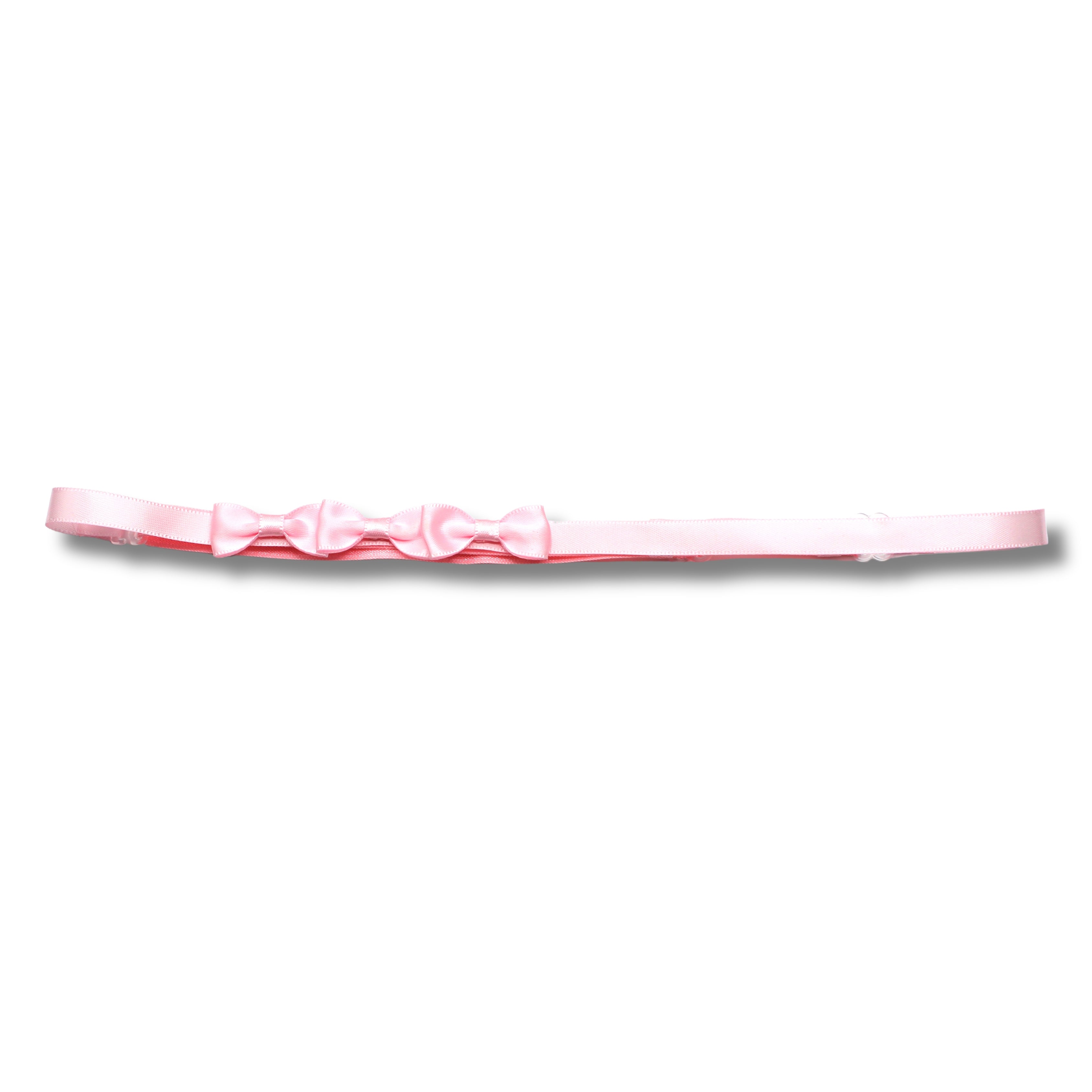 Menage A Trois Pink Bow Belt