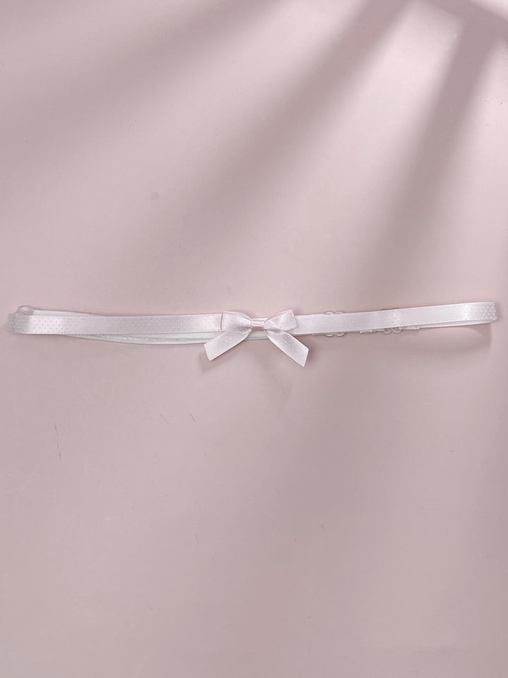 Pinup Retro Glam Bow Belt