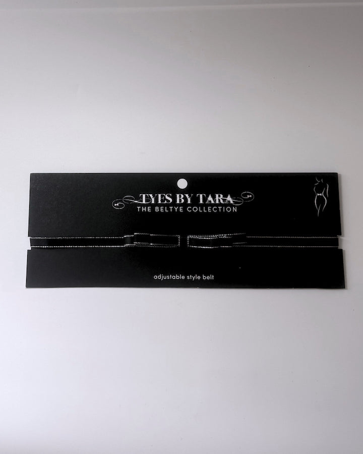 Packaging View of Queen Black Bow Belt