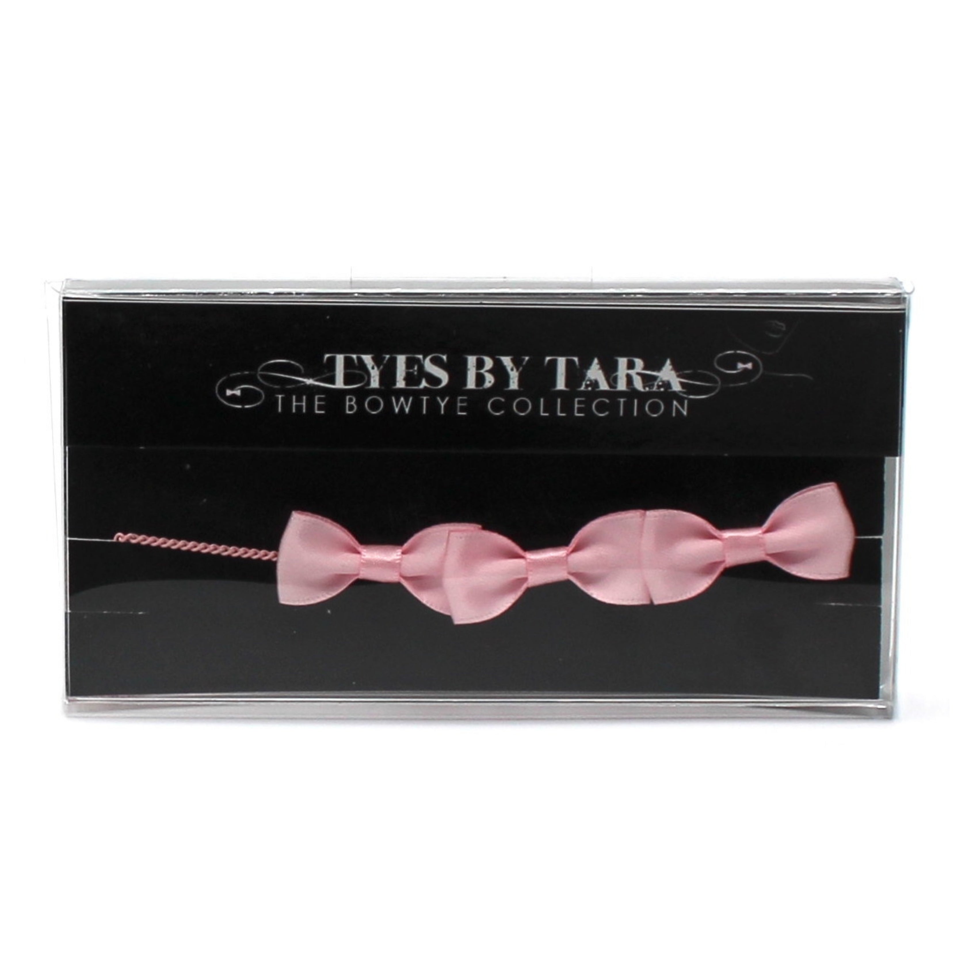 Menage A Trois Pink Bow Necklace
