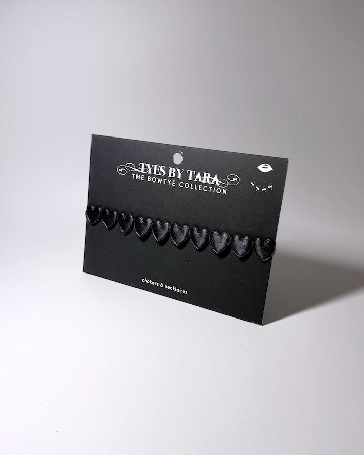 Sweetheart Black Bow Choker Packaging View