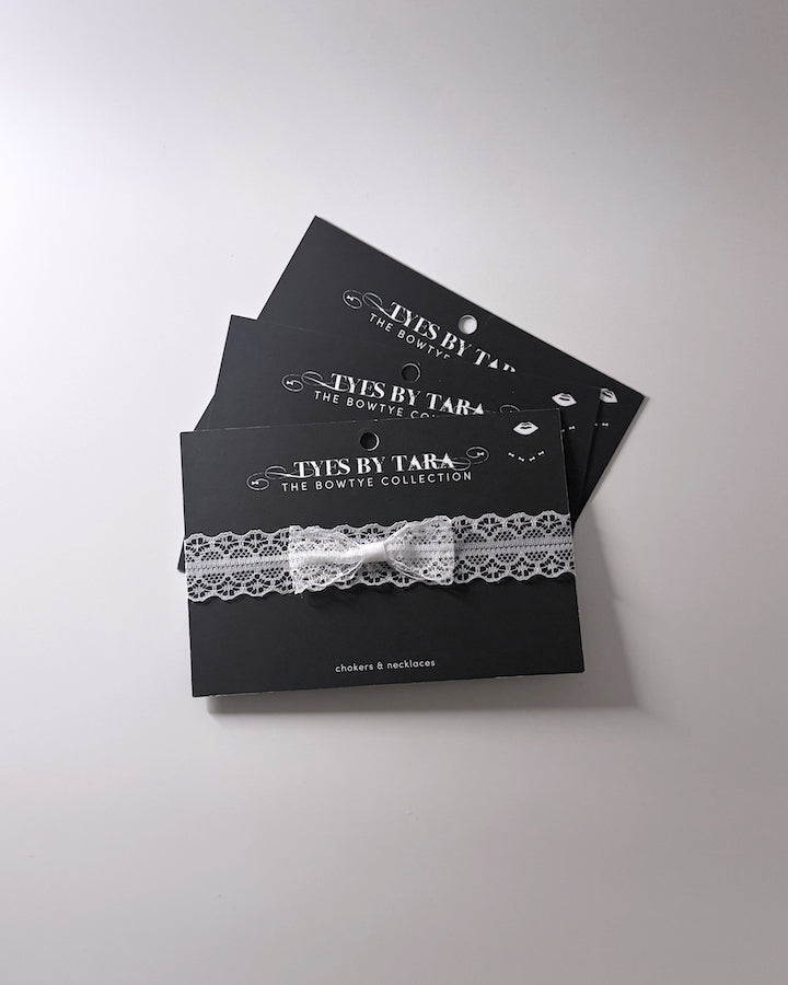 Siren White Bowtye™ - 3 Pack
