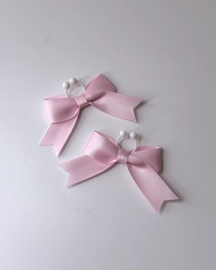 Pink Bow Nipple Jewelry Clamps