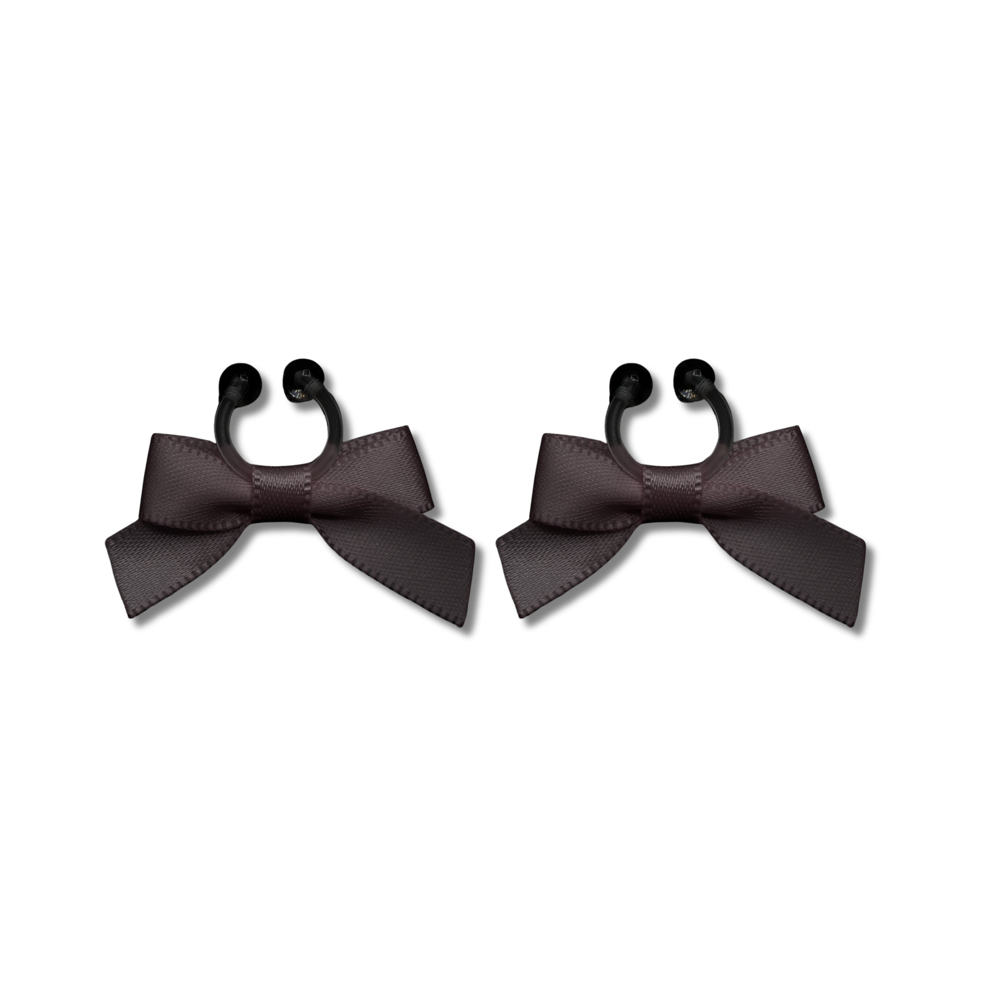 Black Bow Tie Nipple Clamps