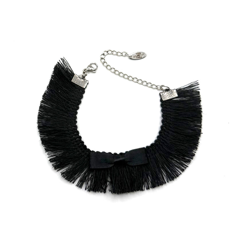 Fringe Black Bracelet