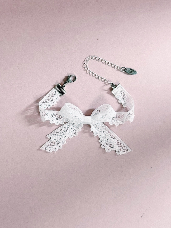 Tease White Lace Bracelet
