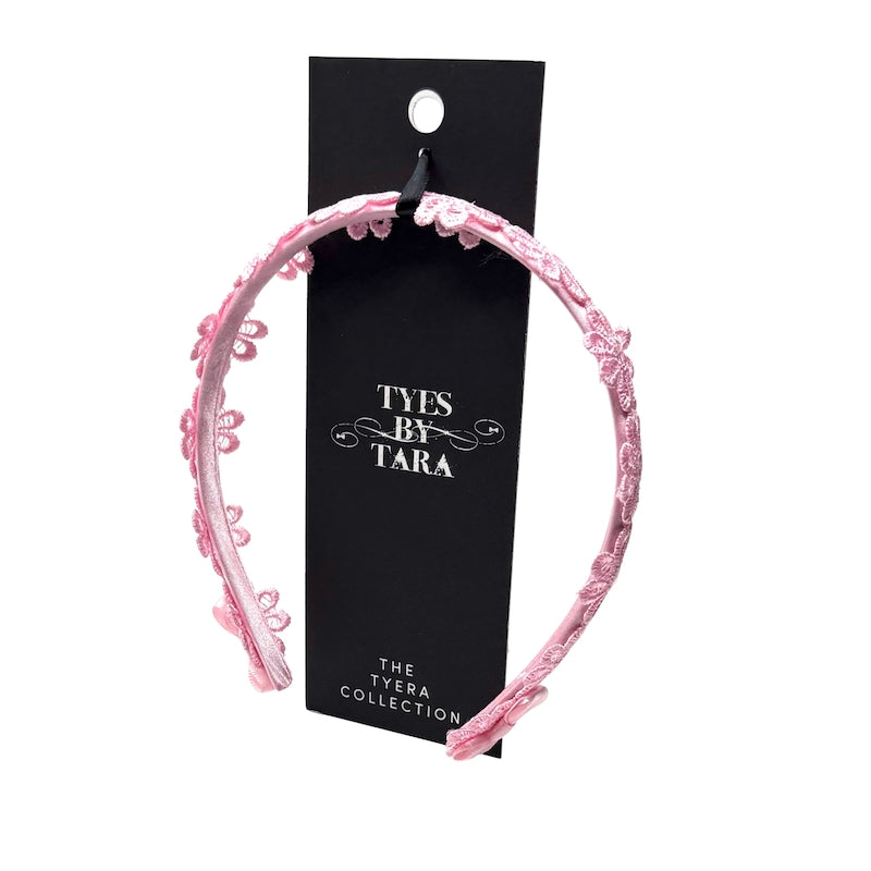 Blossom Pink Bow Headband