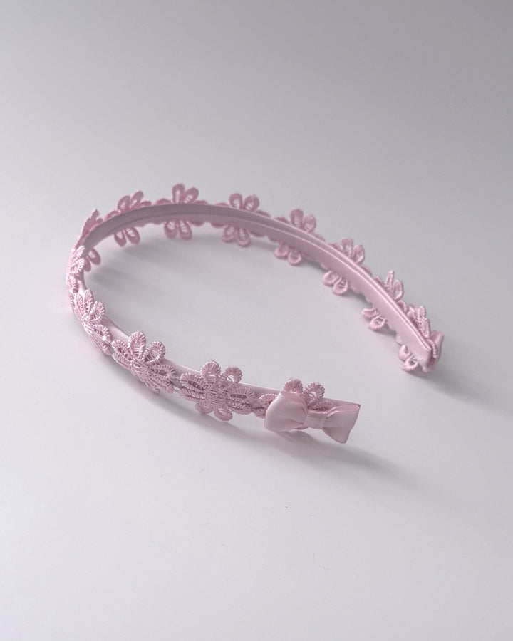 Blossom Pink Flower Bow Headband