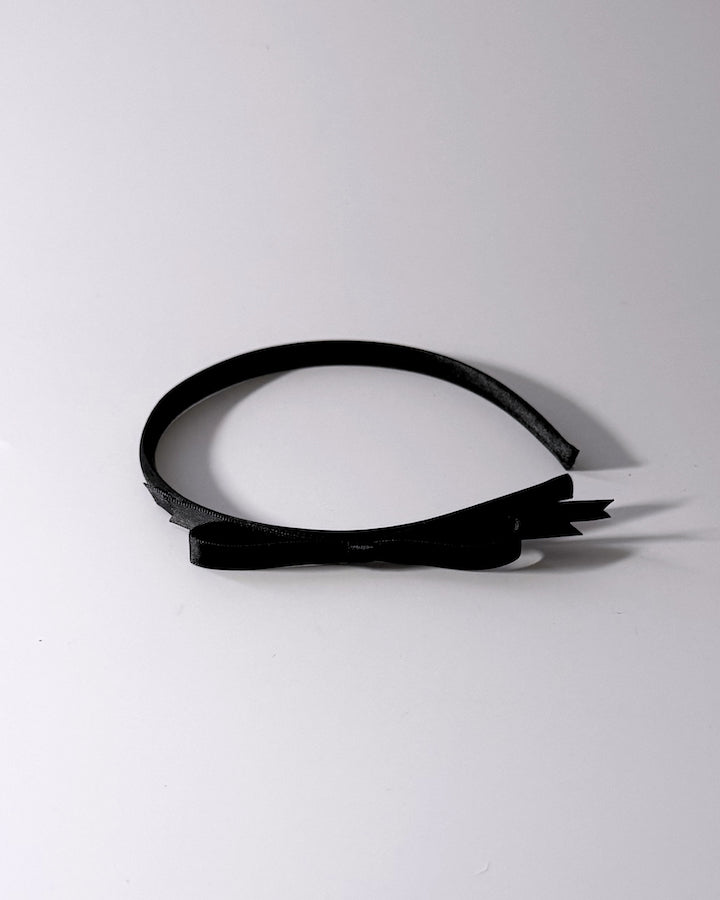 Side View of Enchantress Black Headband