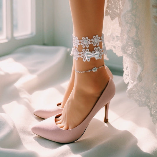 Blossom White Ankletye™