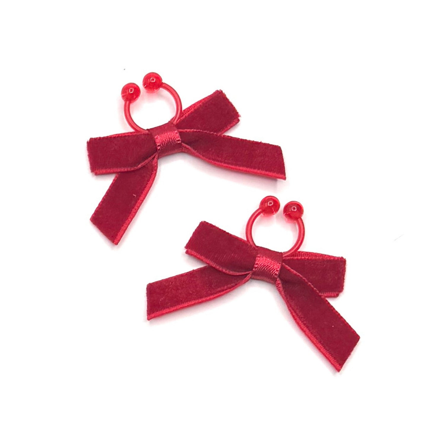 Joy Red Bow Nipple Clamps Jewelry