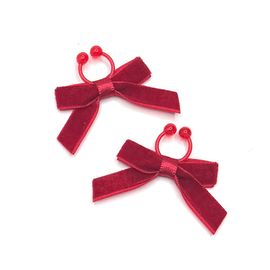 Joy Red Bow Nipple Clamps Jewelry