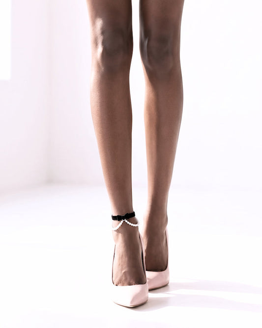 Pearl Bow Anklet