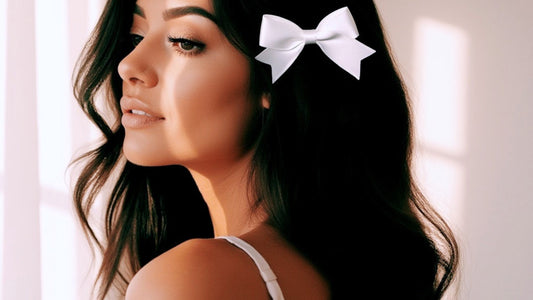 Hair Bow Barrettes