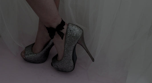 Black Lace Anklet