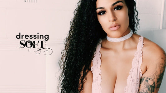 dressing soft with bow chokers