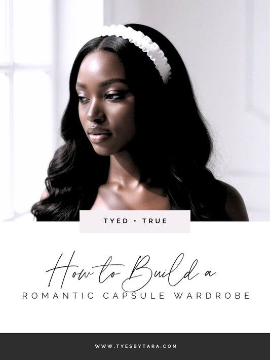 how to build a romantic capsule wardrobe