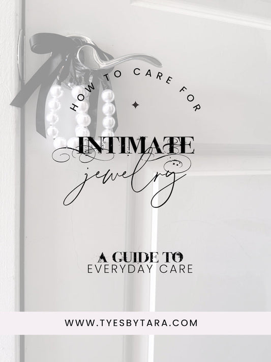 how to care for intimate jewelry