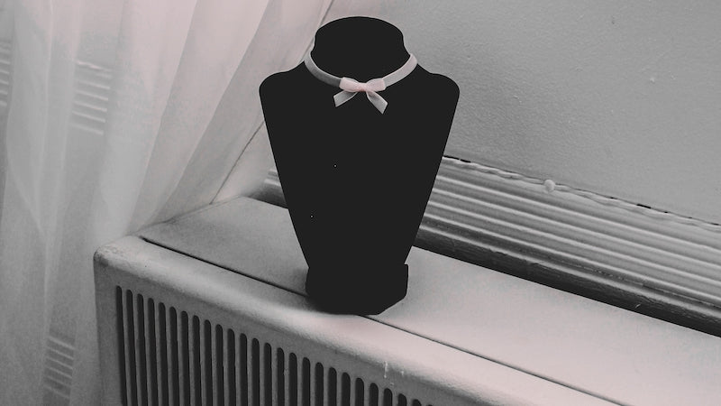 Pink Chokers for Valentine's Day