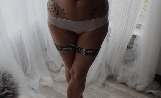Sparkly Leg Garters