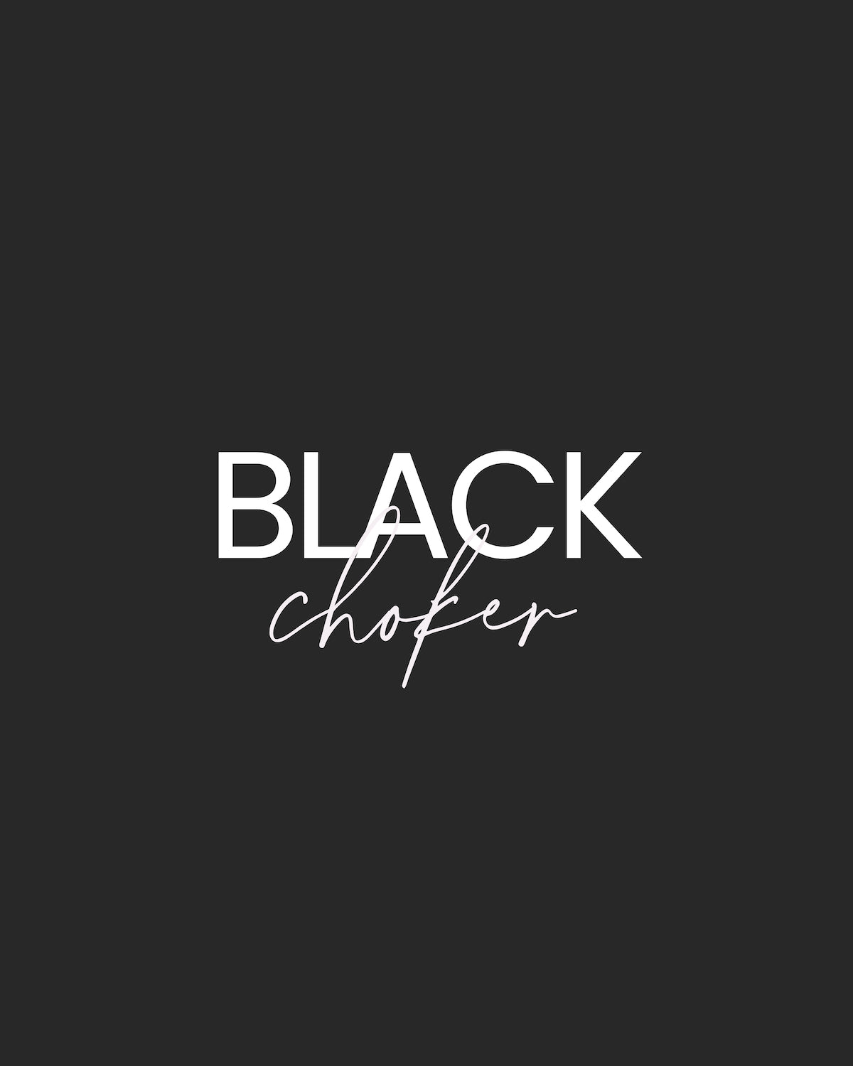 black chokers