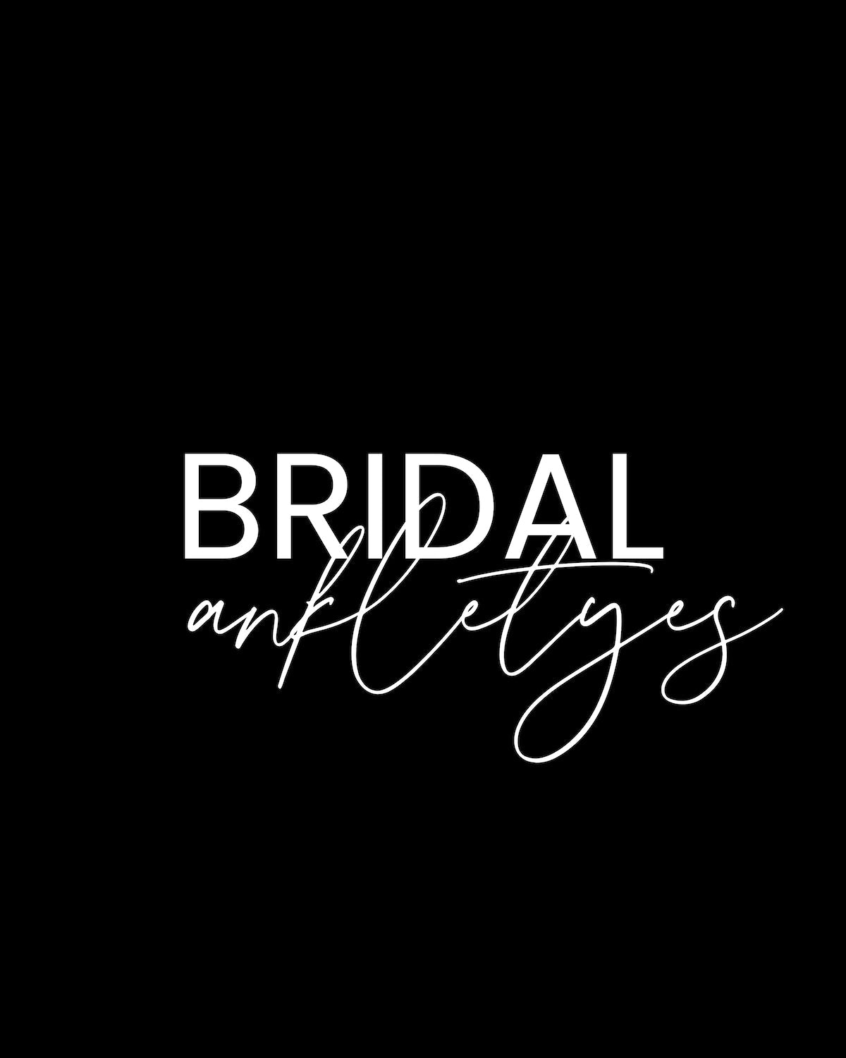 Bridal Bow Anklets