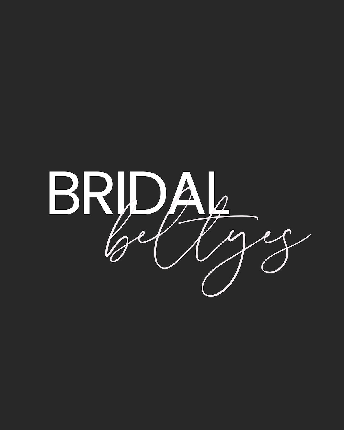 bridal bow belts