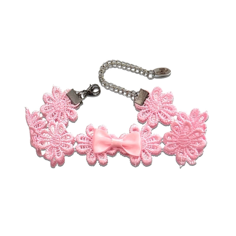Pink Blossom Flower Anklet