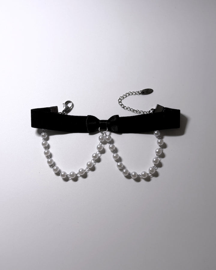 Centerfold Pearl Anklet 
