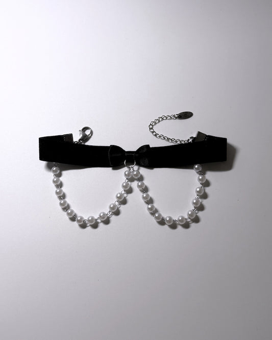 Centerfold Pearl Anklet 