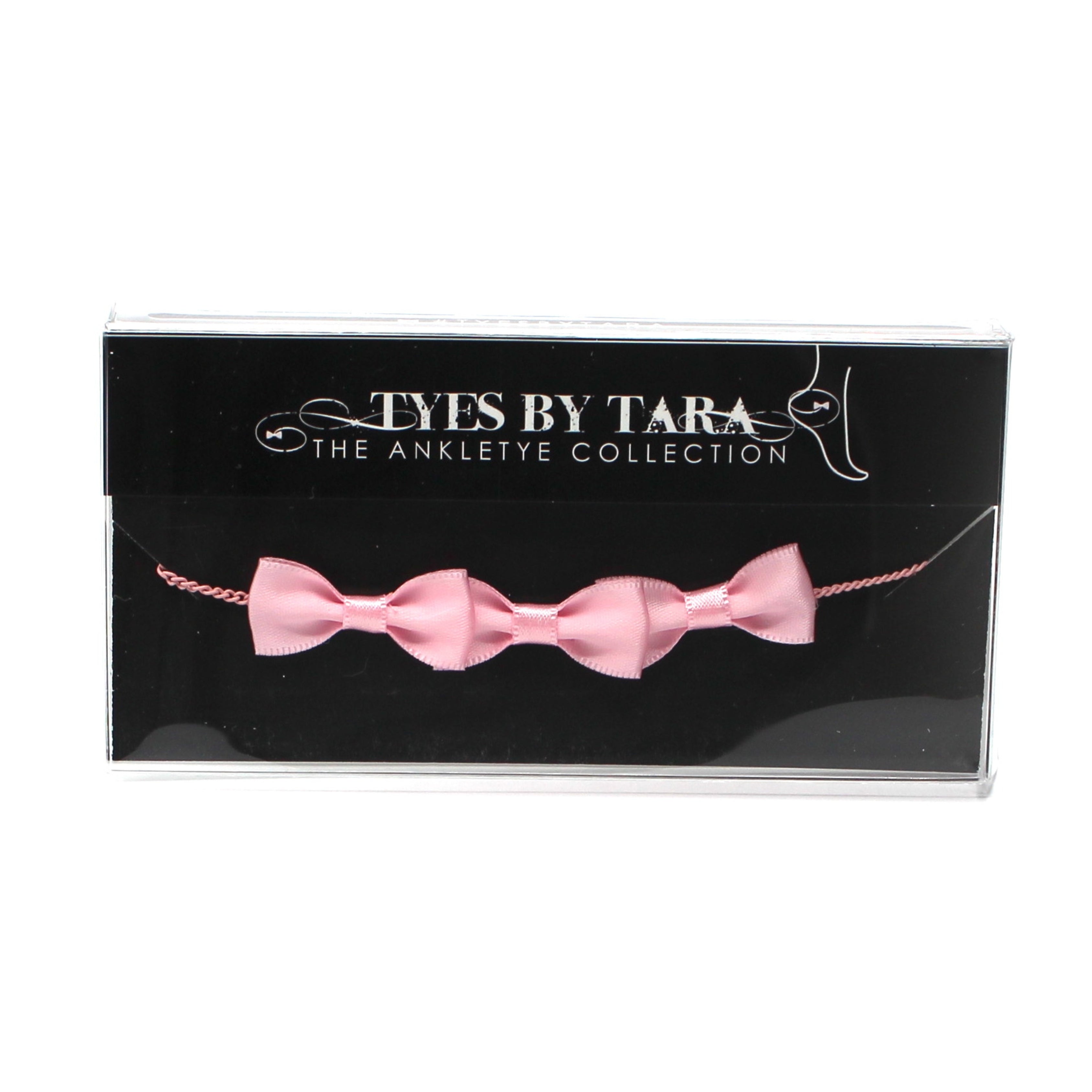 Menage A Trois Pink Bow Anklet