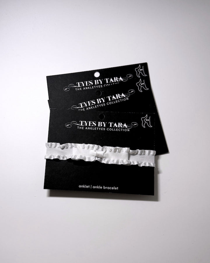 Maiden White Ankletye™ - 3 Pack