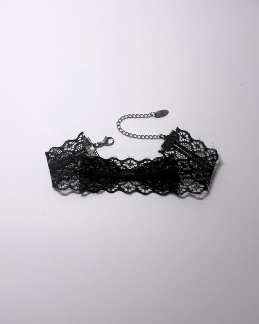 Siren Black Lace Anklet 