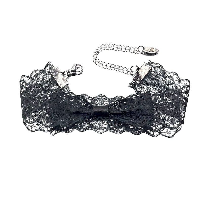 Black Lace Siren Anklet