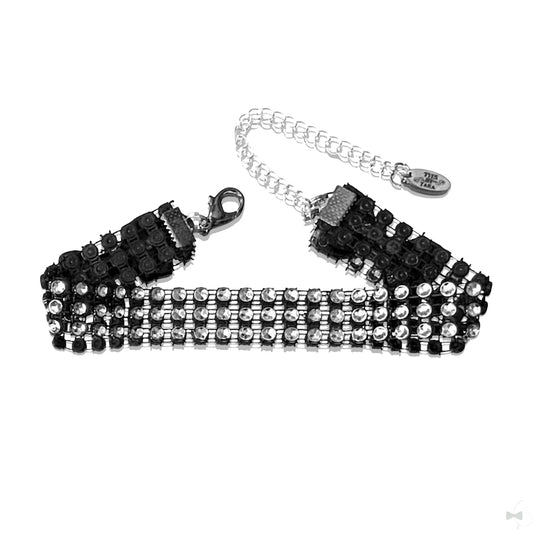 Vixen Black Sparkly Anklet