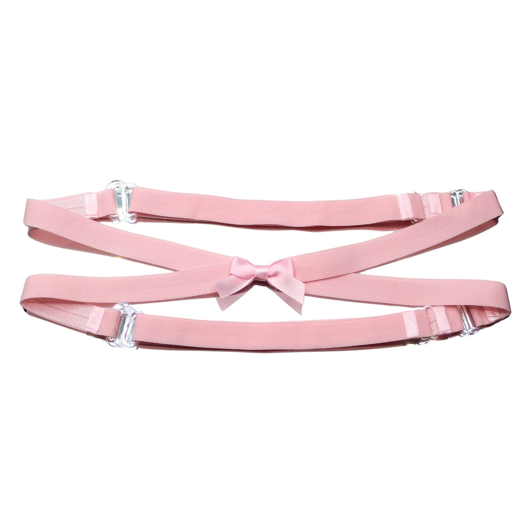 Ivy Pink Bow Belt