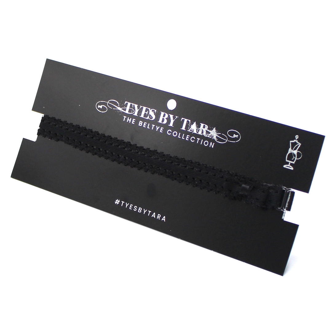 Lady Bow Belt on Black Card