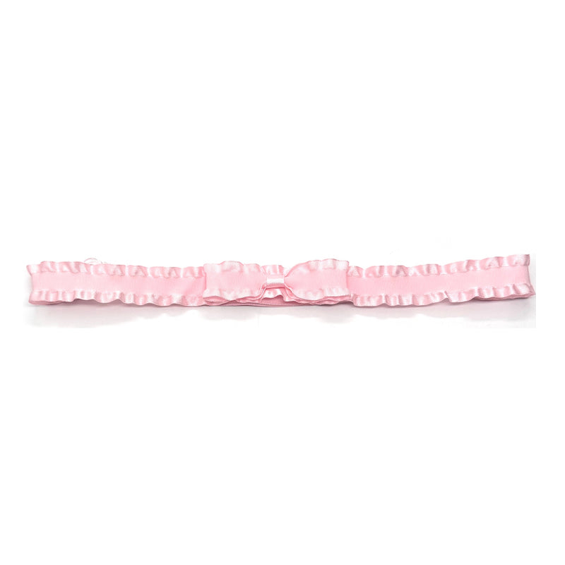 Maiden Pink Ruffled Adjustable Belt