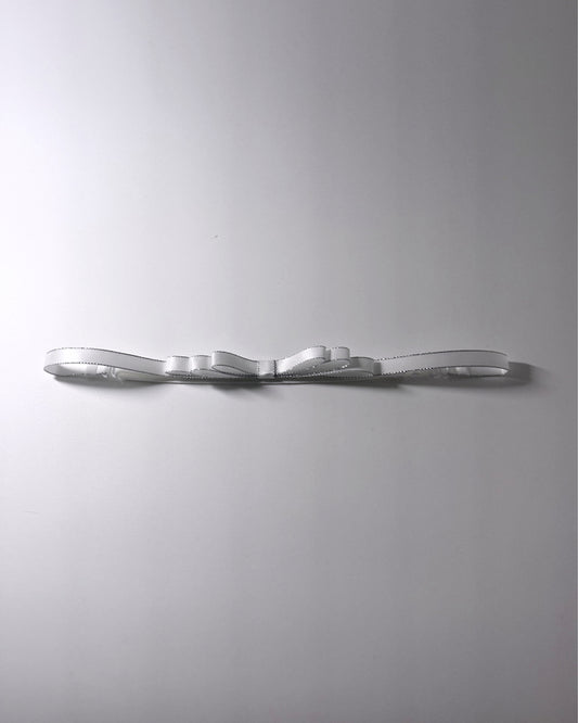 Queen White Bow Belt 