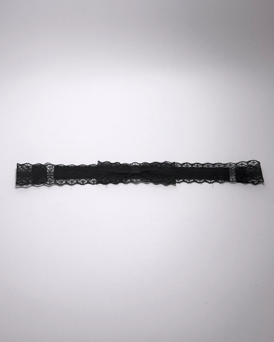 Siren Blace Lace Bow Belt 