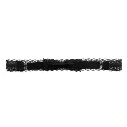 Siren Blace Lace Bow Belt