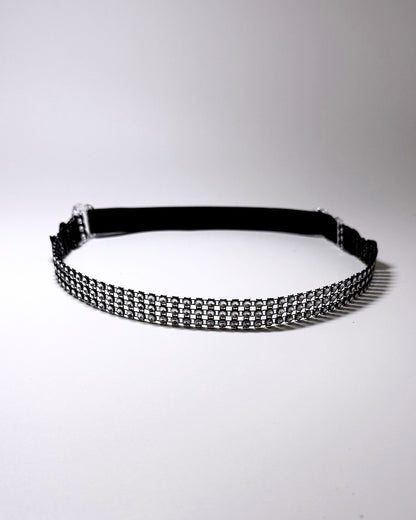 Vixen Sparkly Rhinestone Bow Belt Expanded View