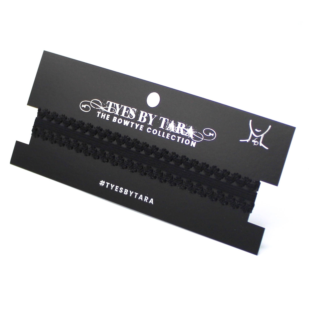 Lady Lingerie Elastic Bow Choker