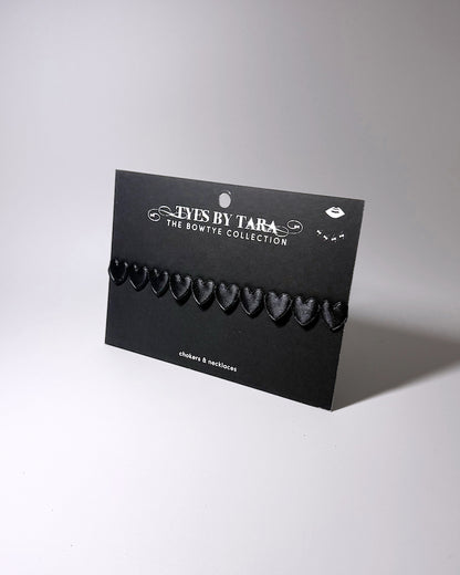 Sweetheart Black Bow Choker Packaging View