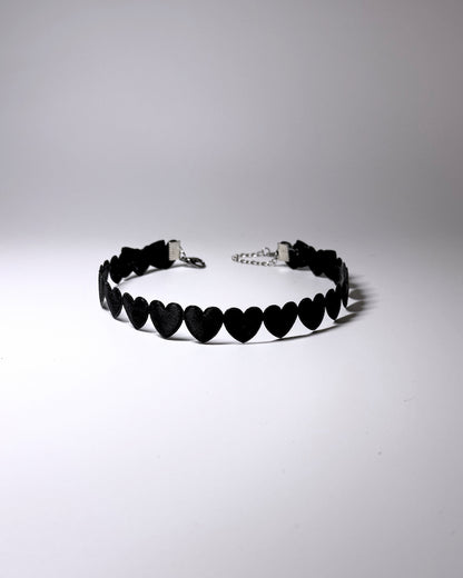 Sweetheart Black Bow Choker 