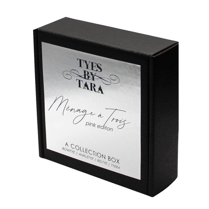 Menage A Trois Pink Bow Collection Box